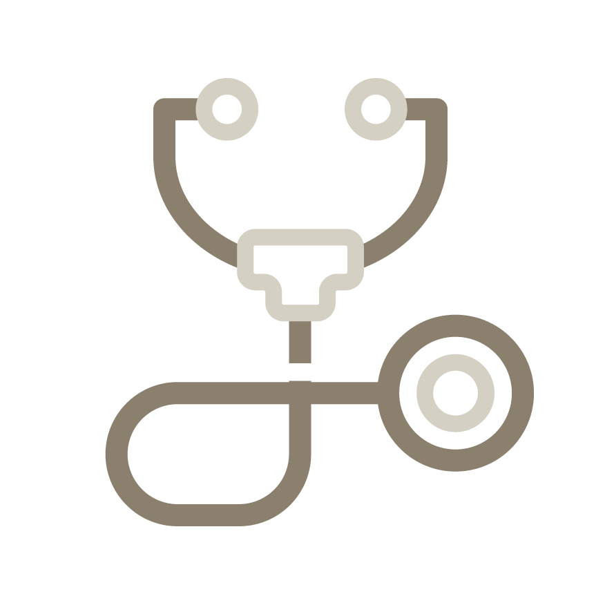 stethoscope icon for MMRBH's practice area in medical malpractice