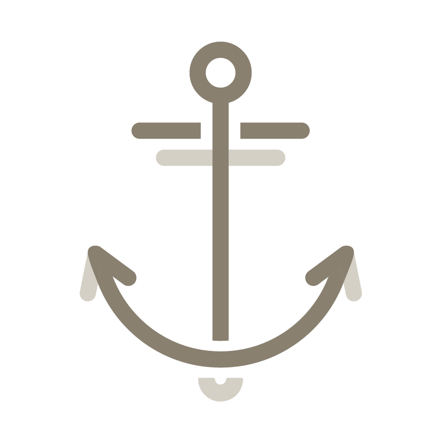 anchor icon used to represent MMRBH's maritime injury practice areas